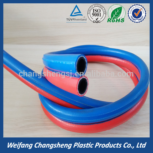 pvc twin welding soft pipe professional factory